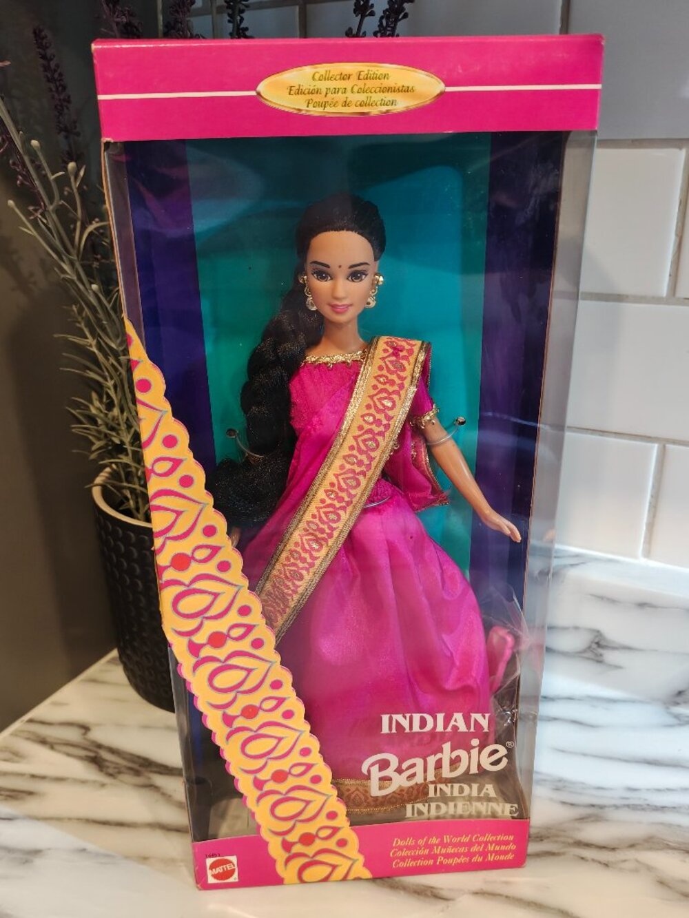 1995 Indian Barbie Dolls of the World Collector Edition Mattel #14451